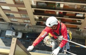 Trabajo reparación balcones y terrazas